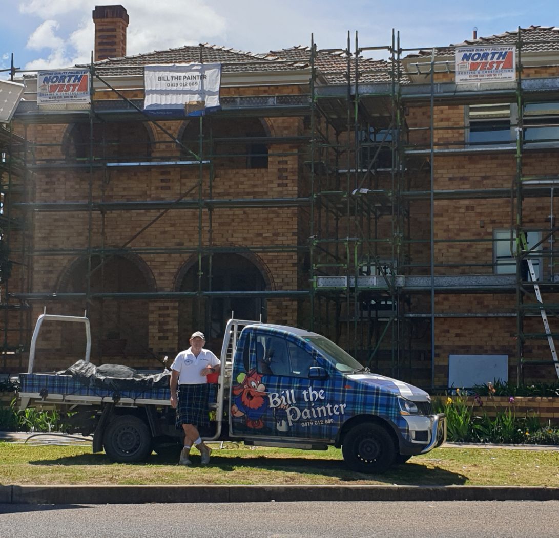 Bill With The Car — Local Painter in Tamworth