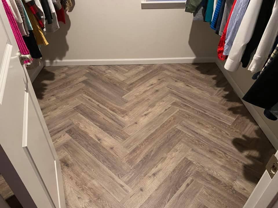 flooring installed by obringers painting and remodeling