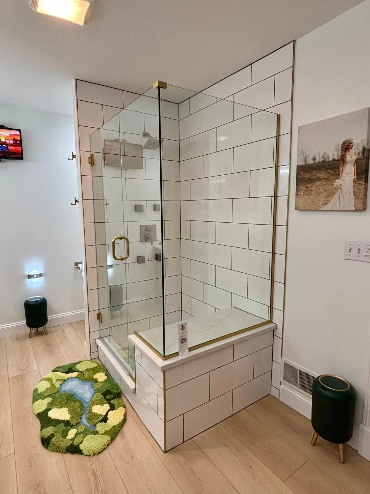 master bathroom remodeled