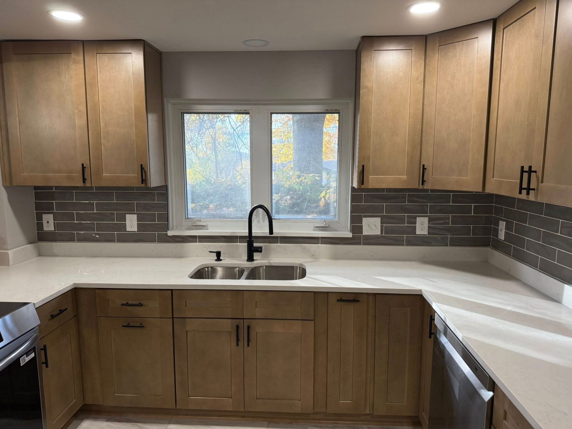 newly remodeled kitchen by Obringer's painting and remodeling
