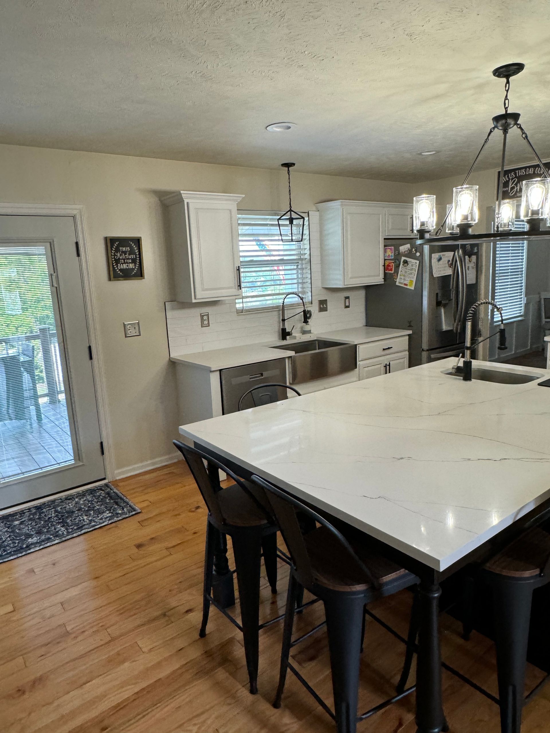 updated kitchen by Obringer's painting and remodeling