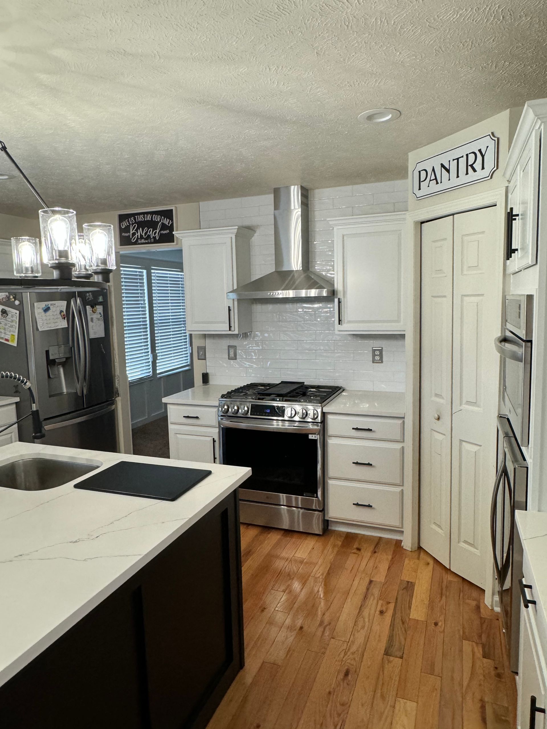 another shot of upgraded kitchen after remodeling services