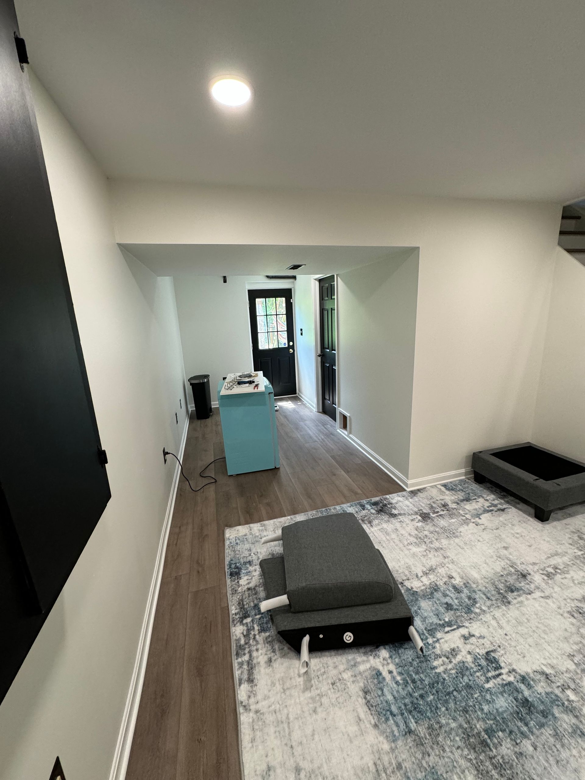 basement remodeled by Obringer's