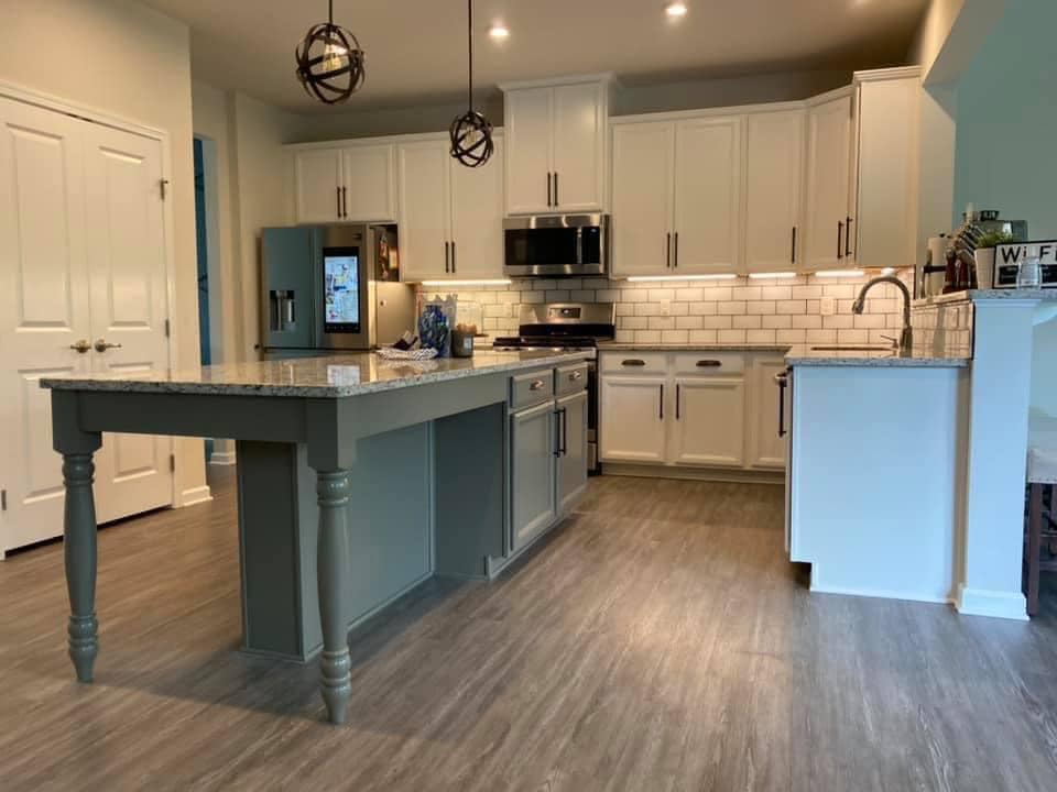 cabinets refinished by Obringers Painting and Remodeling