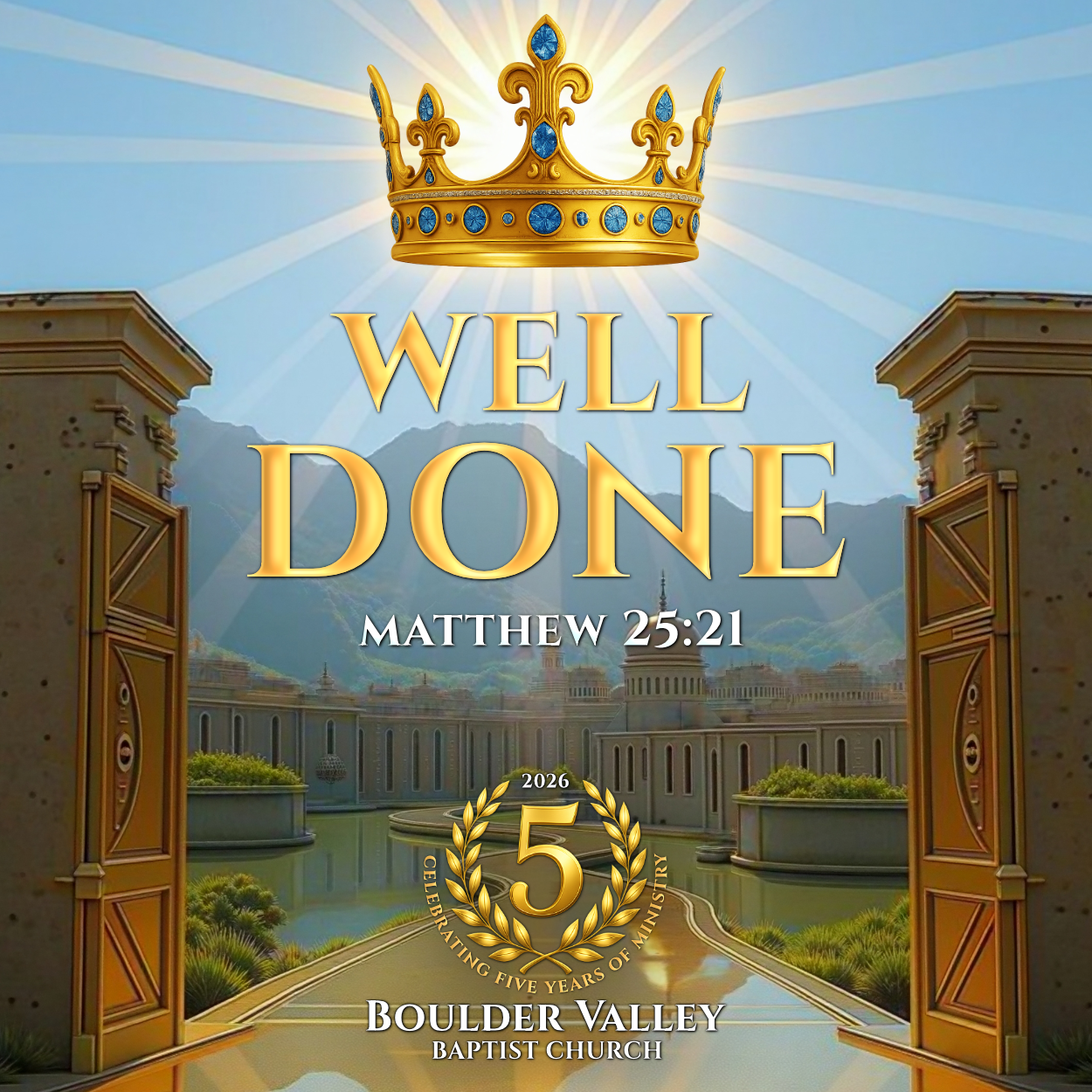 2026 Well Done theme