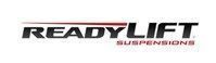 A logo for readylift suspensions on a white background.