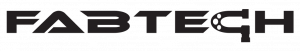The fabtech suspension kits logo is black on a white background