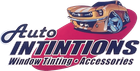 A logo for auto intentions window tinting accessories
