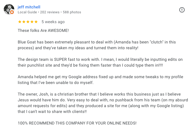 A review of a company for your online needs