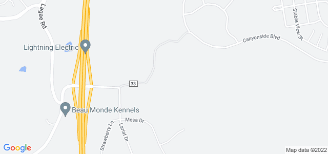 Map of business location