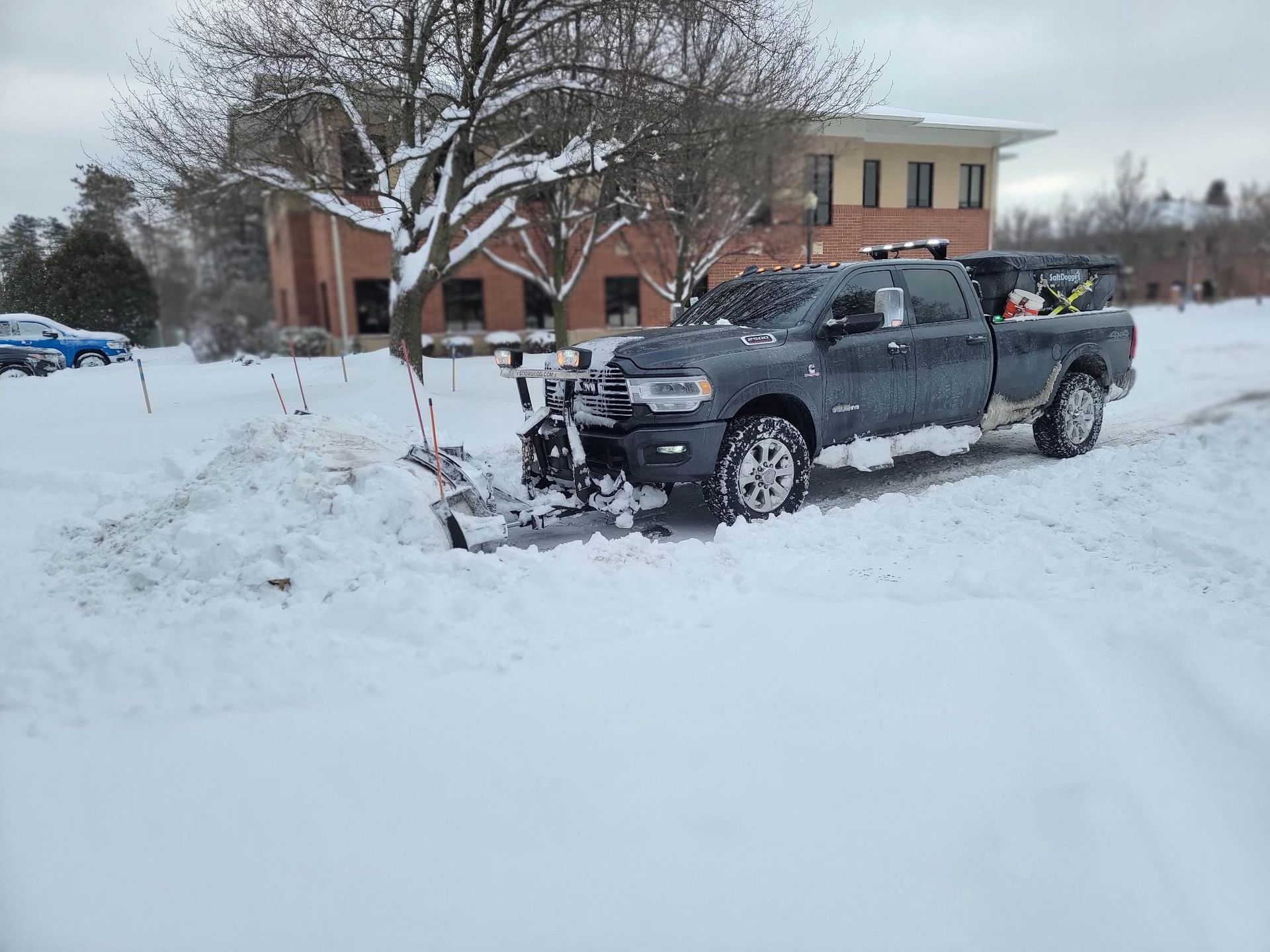 Snow and Ice Management ASE Outdoor Solutions Commercial Snow Removal