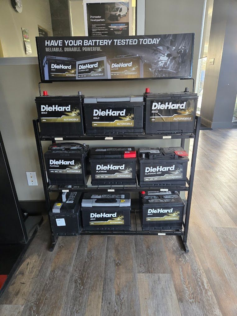 DieHard battery display | Auto Care Technical Services Inc.
