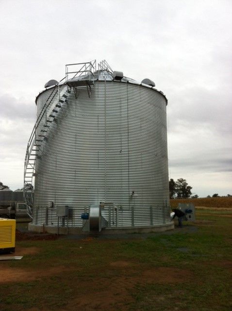 576mt Silo at Corowa, NSW