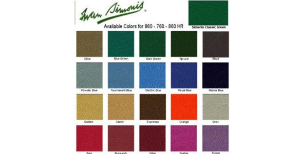 Simonis Cloth — Hicksville, NY — Regal Billiards