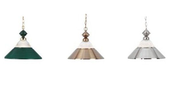 Single Shade Pendants — Hicksville, NY — Regal Billiards