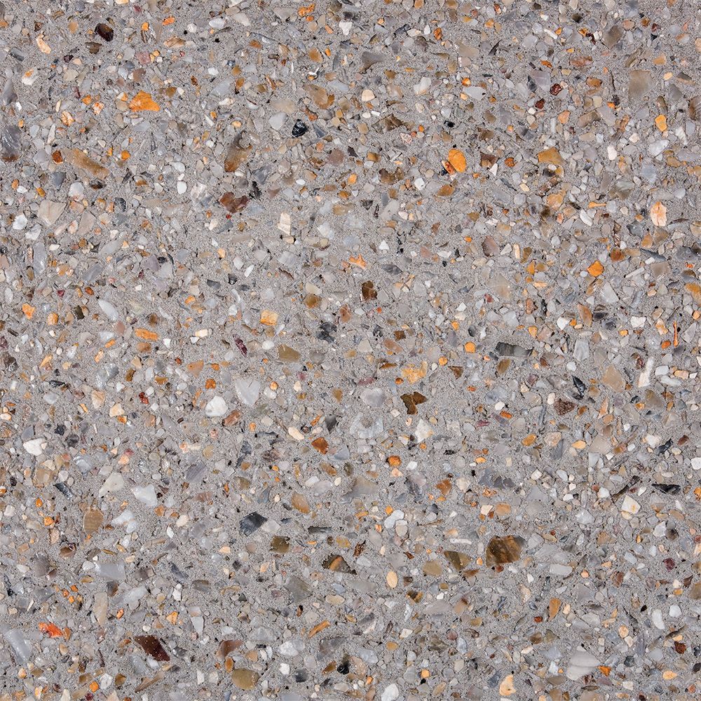 Exposed concrete swatch
