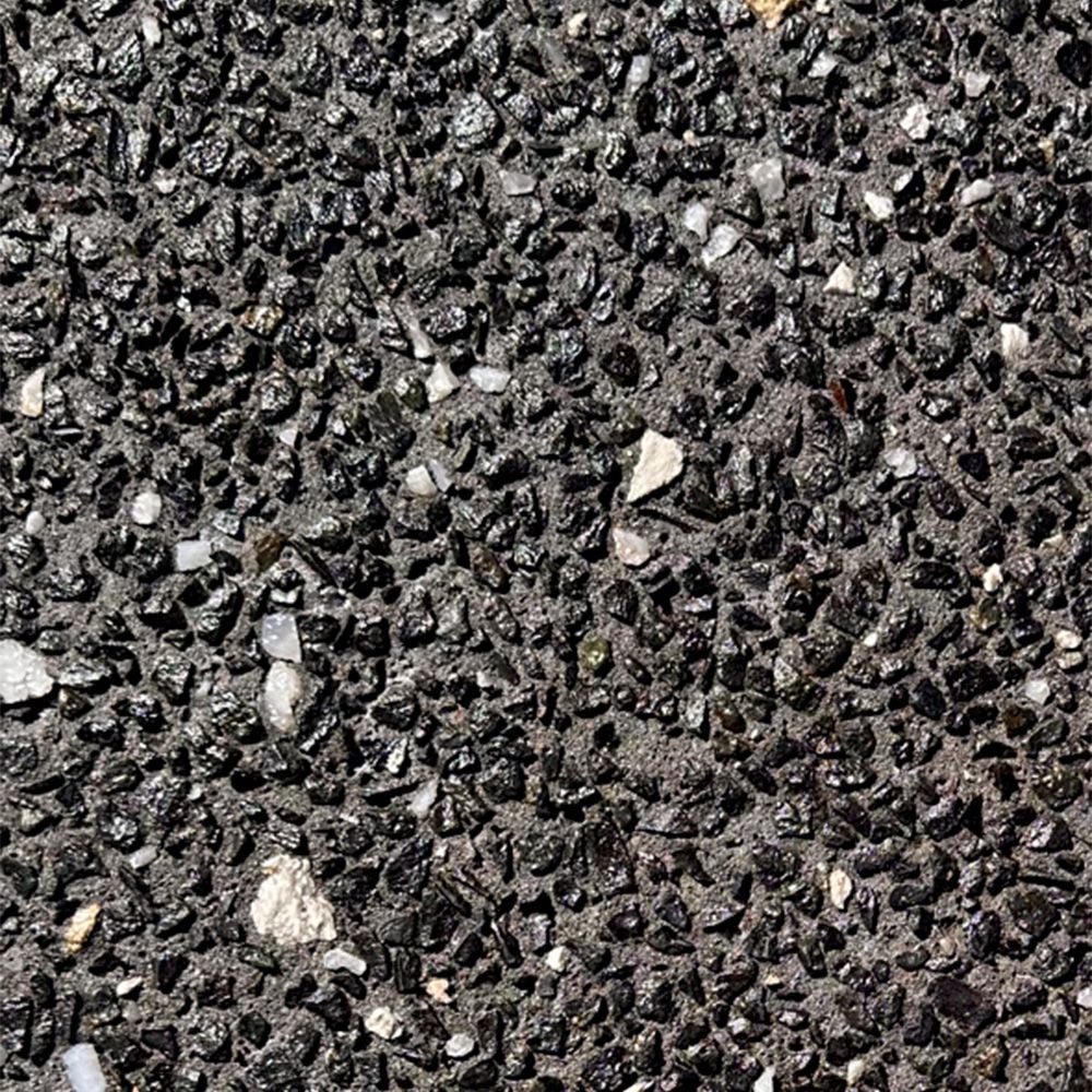 Exposed concrete swatch