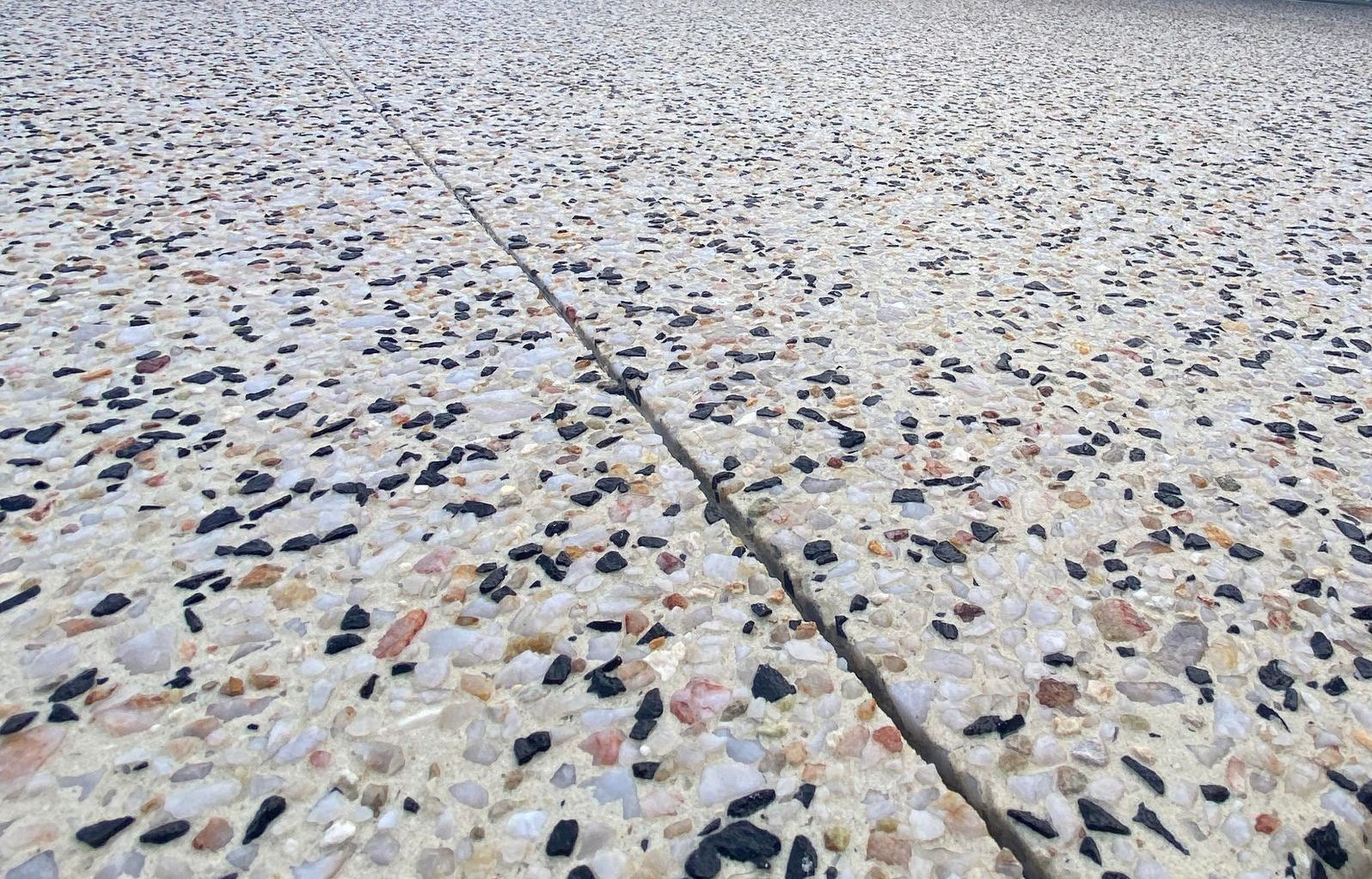 Exposed Aggregate Concrete Driveway