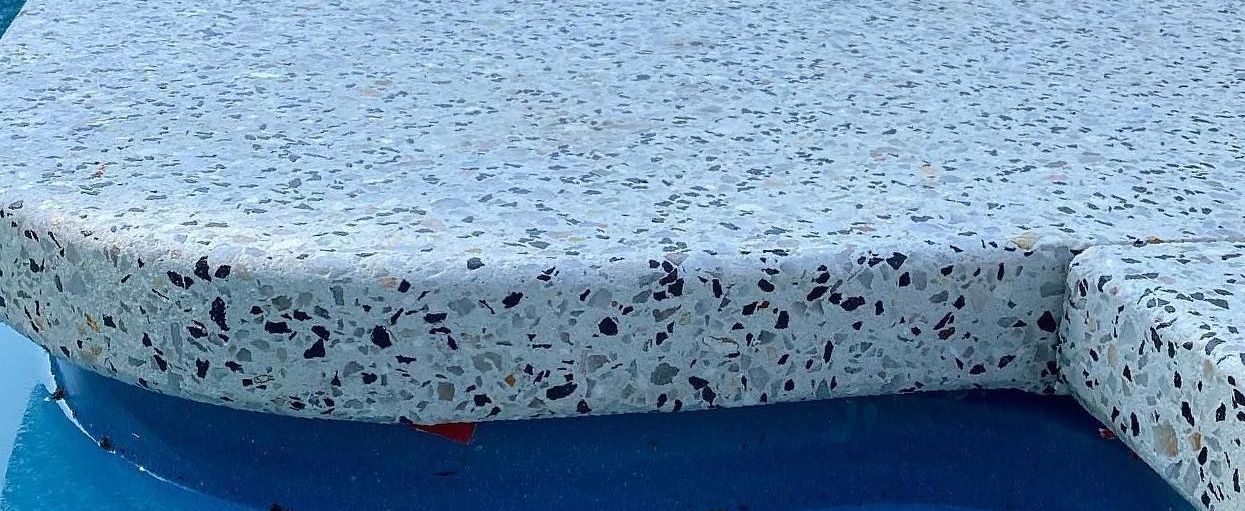 Honed Concrete Pool Surround in Perth