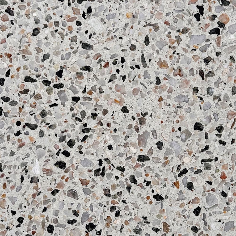 Exposed concrete swatch