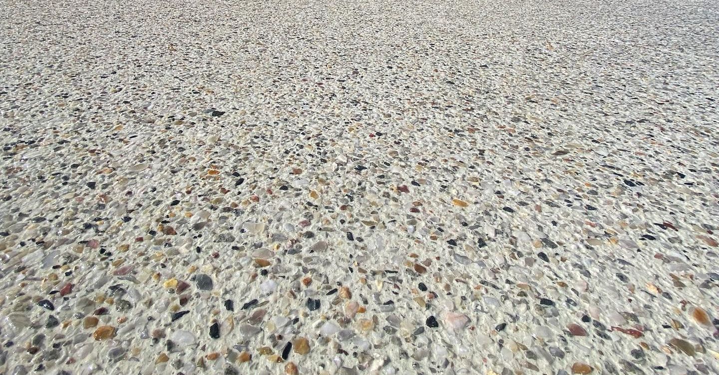 limecrete bluestone decorative concrete mix for driveway