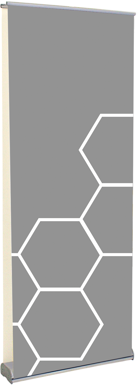 Trade show exhibit banner stand 