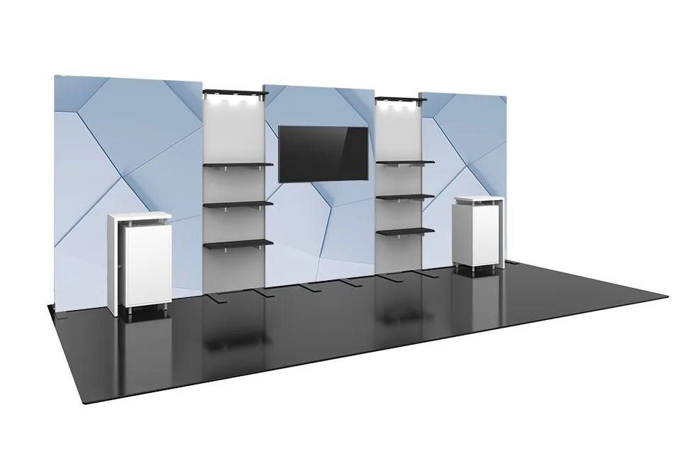 10x20 trade show display model
