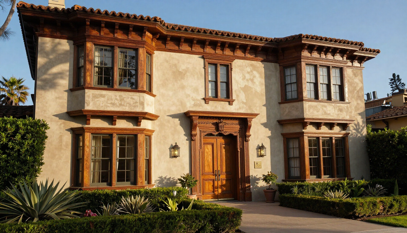 Historic wood window restoration in a Los Angeles home