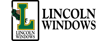 Logo for Lincoln Windows; green