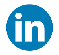 LinkedIn logo: White
