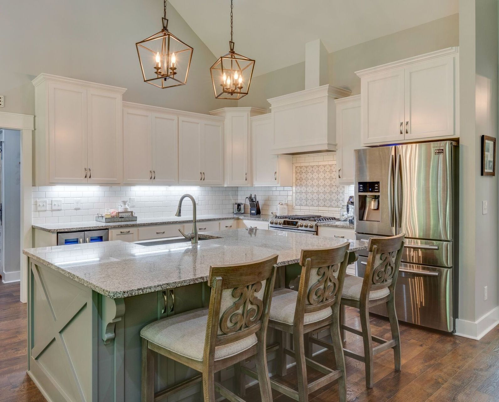 House With Fireplace — White Bluff, TN — Building Solutions By Spann