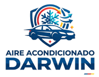 Logotipo industrial de AIRE ACONDICIONADO DARWIN