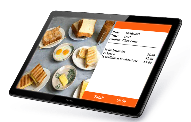 pos system customer display