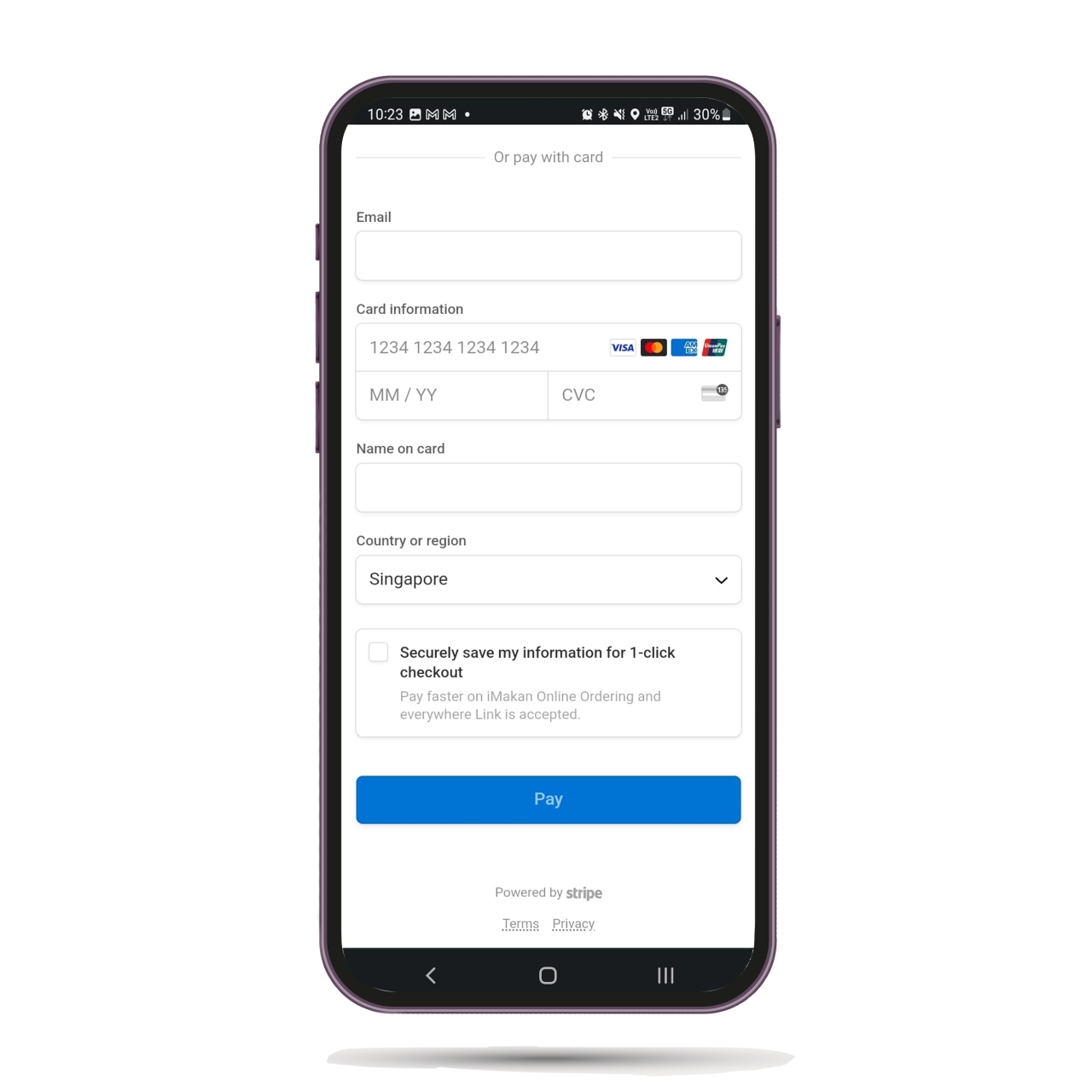 QR Ordering Verify Bill