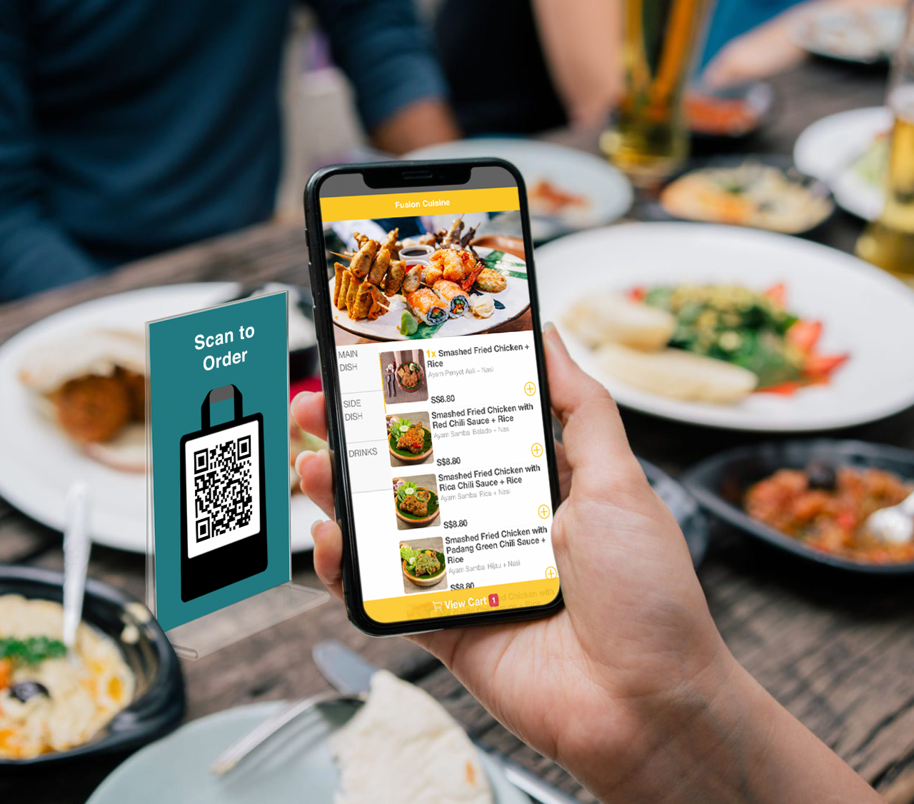 MEGAPOS QR Ordering Restaurant