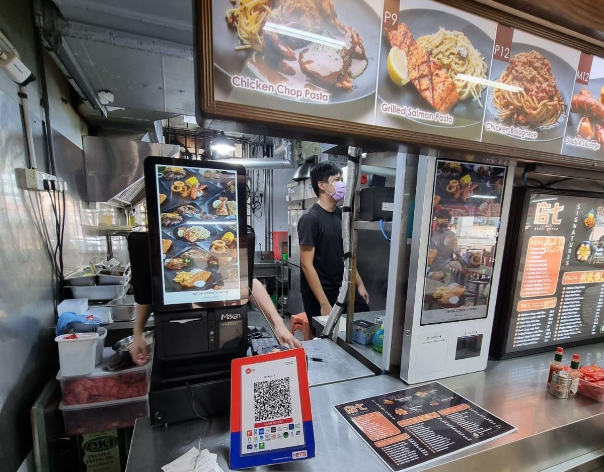 Hybrid Self Ordering Kiosk Stall 7