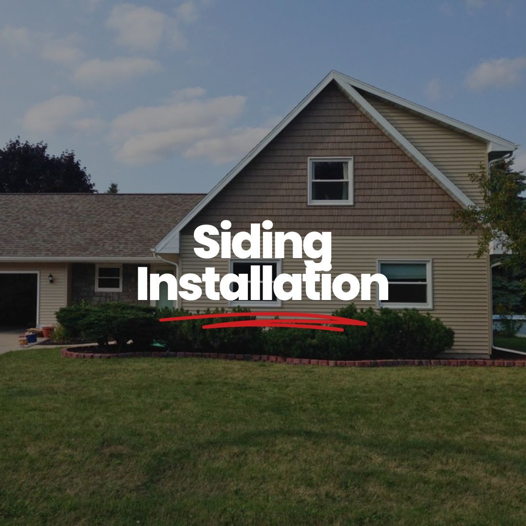 siding installs near appleton wi