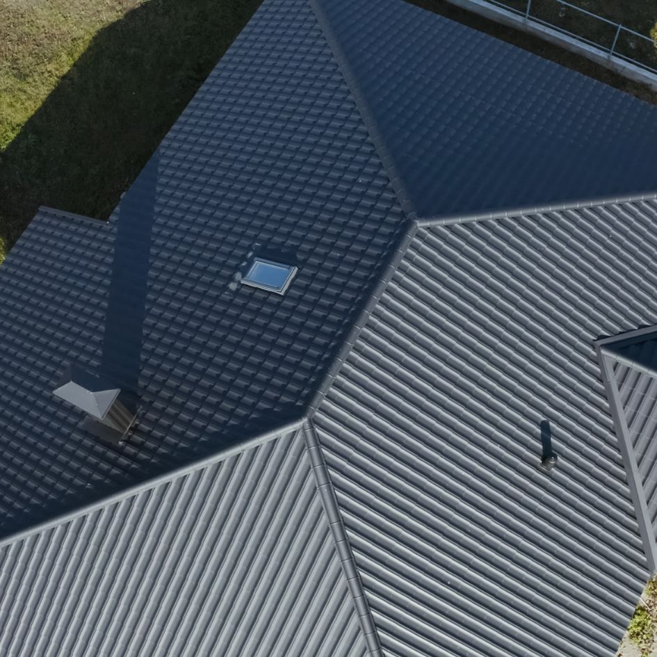 steel roofing on metal roof