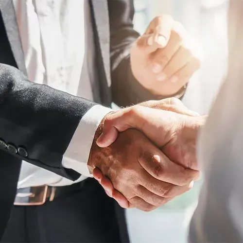 shaking hands