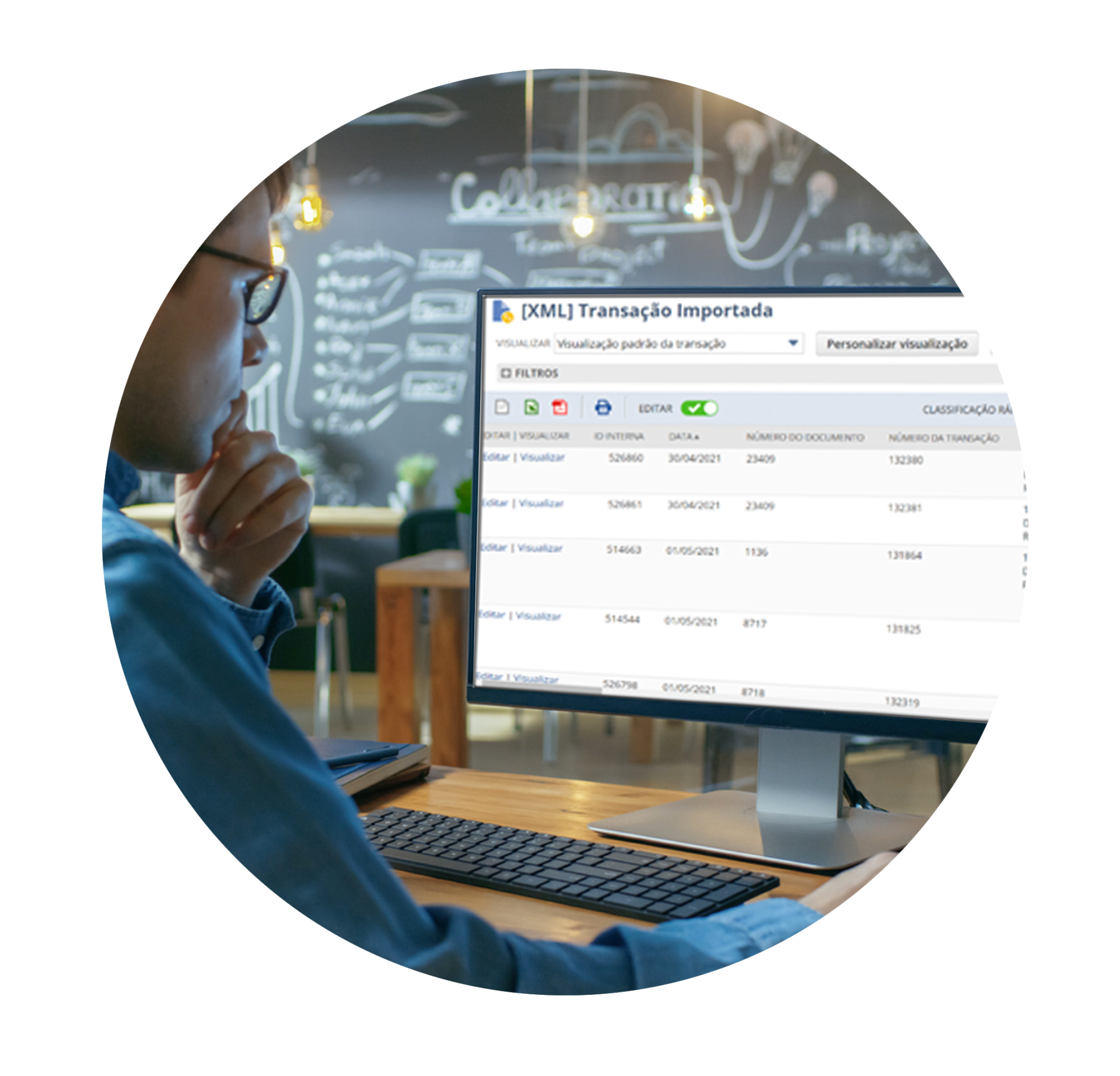 Importe Notas Fiscais para o NetSuite