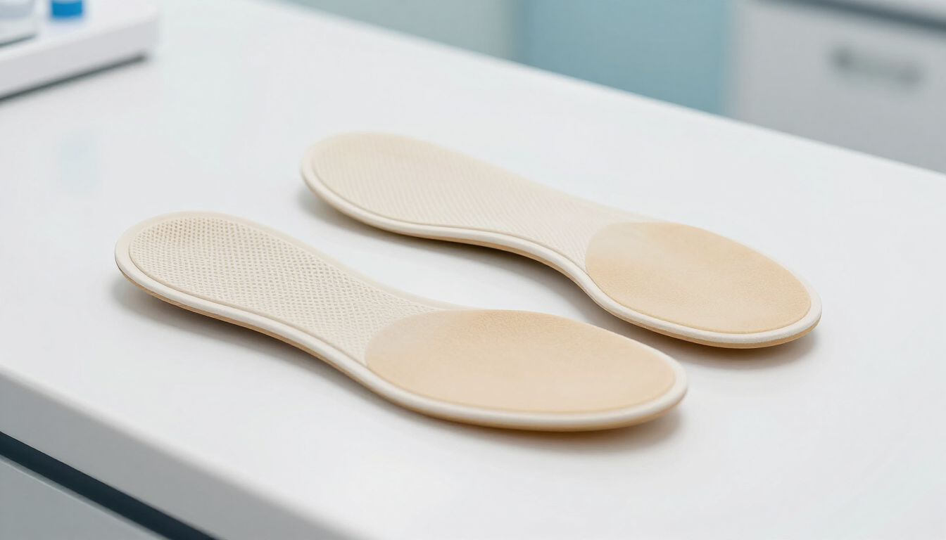 Custom orthotic inserts for foot support