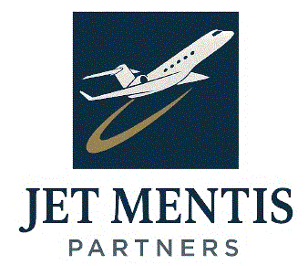 Jet Mentis Partners logo on dark blue background