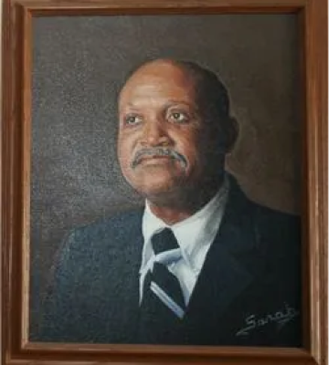 The image of the founder of Henry Funeral Home Charles J. Henry