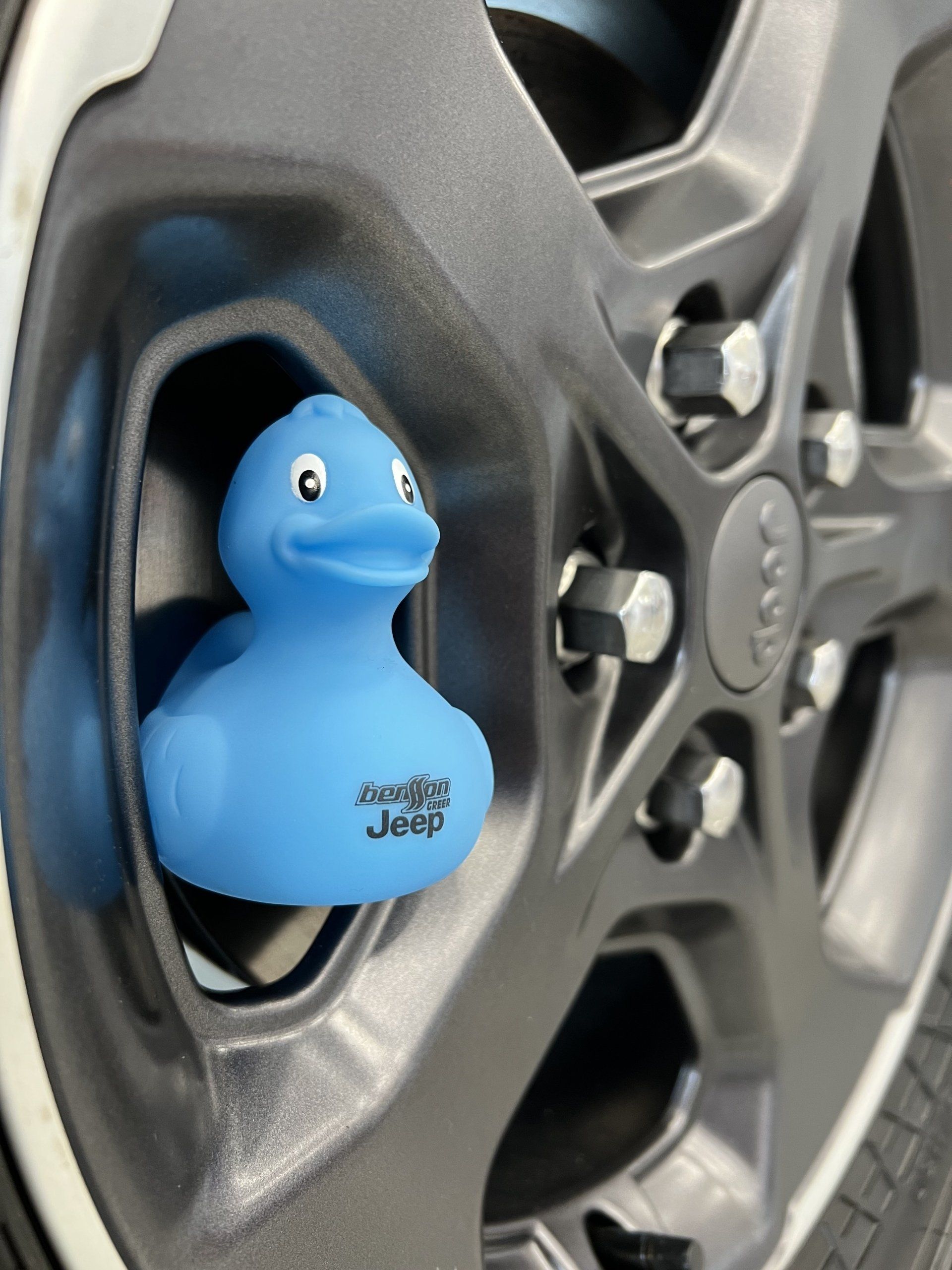 Benson Jeep rubber duck