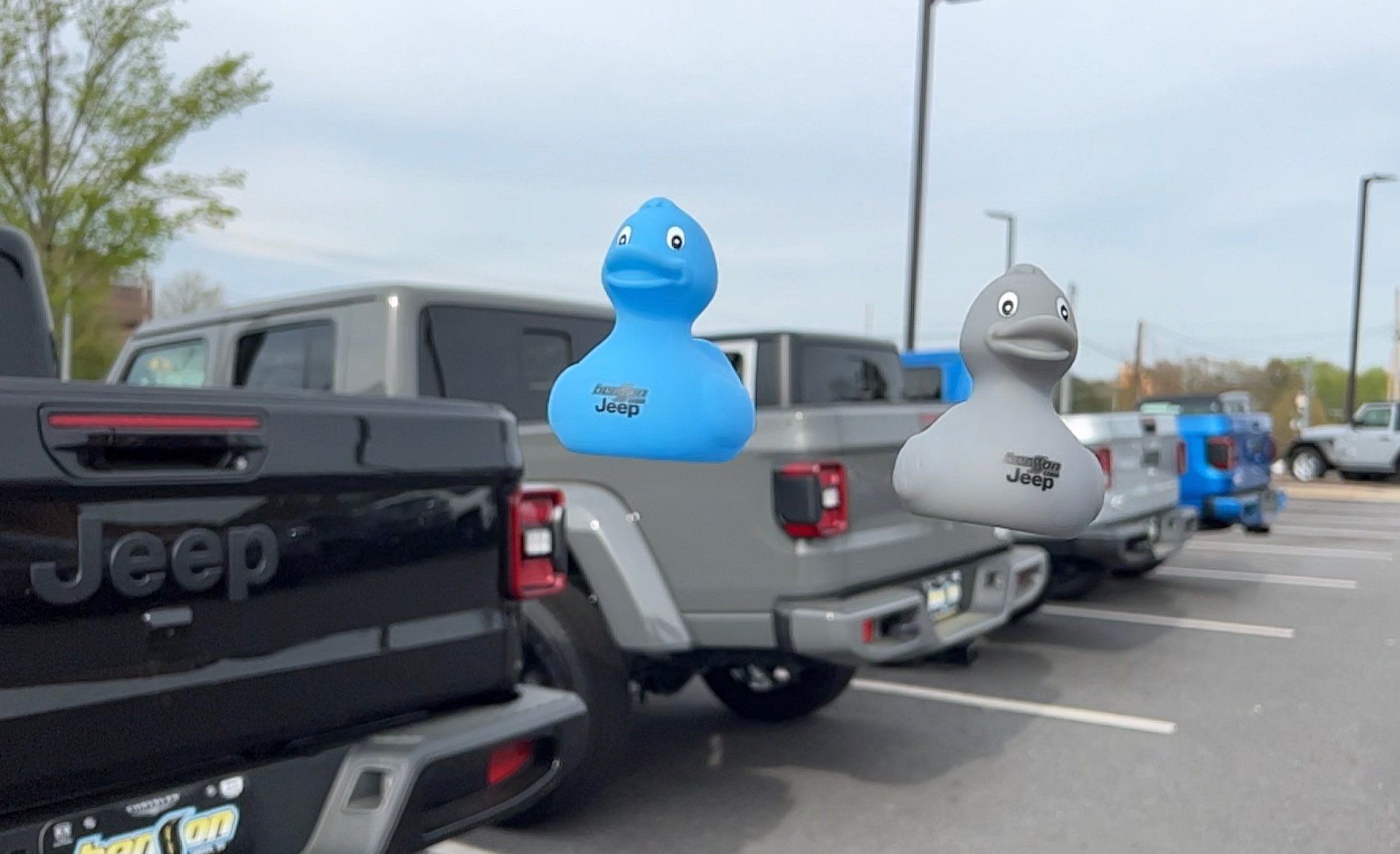 Benson Jeep rubber ducks