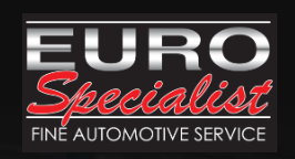 Logo for Demo Auto Repair: text with a gear icon, red and navy colors.