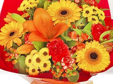 Orange and yellow bouquet