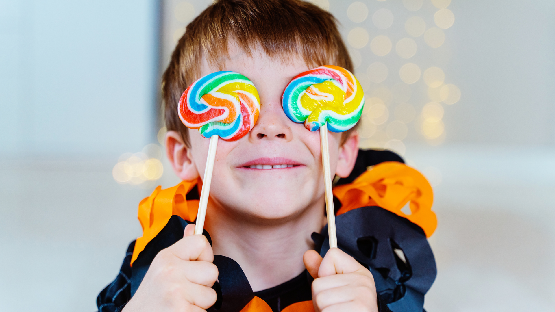 children's teeth and sweets