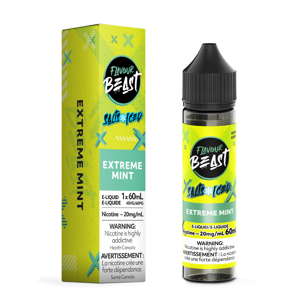 Flavour Beast E-Liquid - Extreme Mint Iced 20mg/60mL