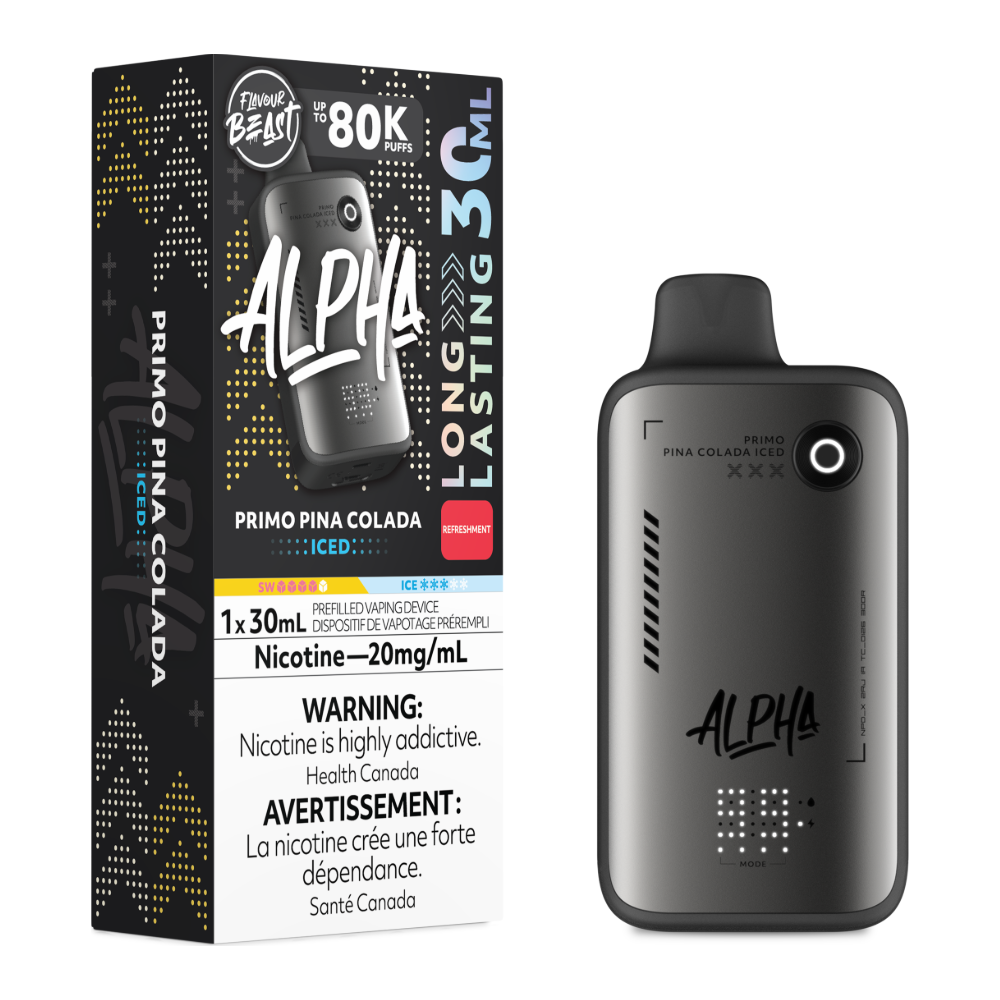 Flavour Beast Alpha Disposable - Primo Pina Colada Iced 20mg